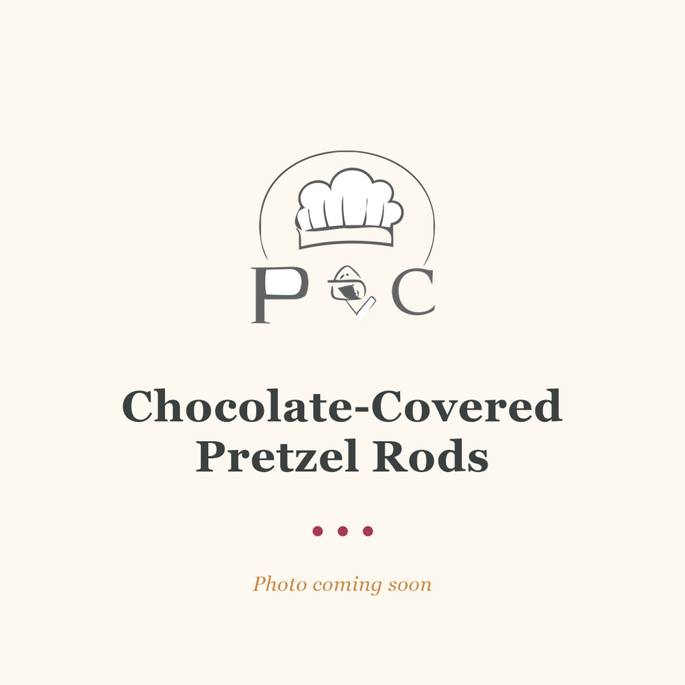 Chocolate-Covered Pretzel Rods — P&C Baking (photo coming soon)
