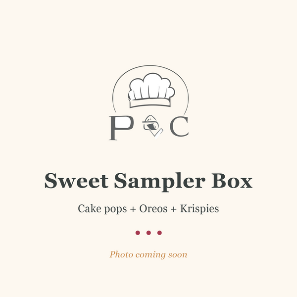 Sweet Sampler Box — P&C Baking (photo coming soon)